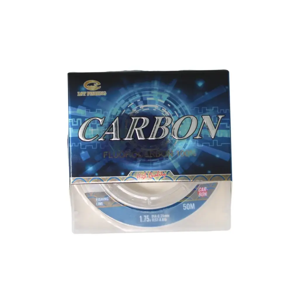 Carbon Fluorocarbon Fishing Line - 50M