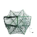 Hexagonal Fishing Trap Net - Foldable Crab Crawfish Minnow Shrimp Trap