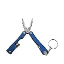 9-in-1 Titanium Coated Micro Pliers with LED Flashlight