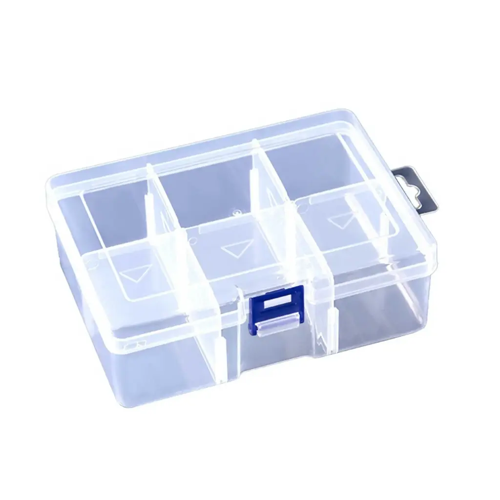 6 Grids Handheld Storage Box