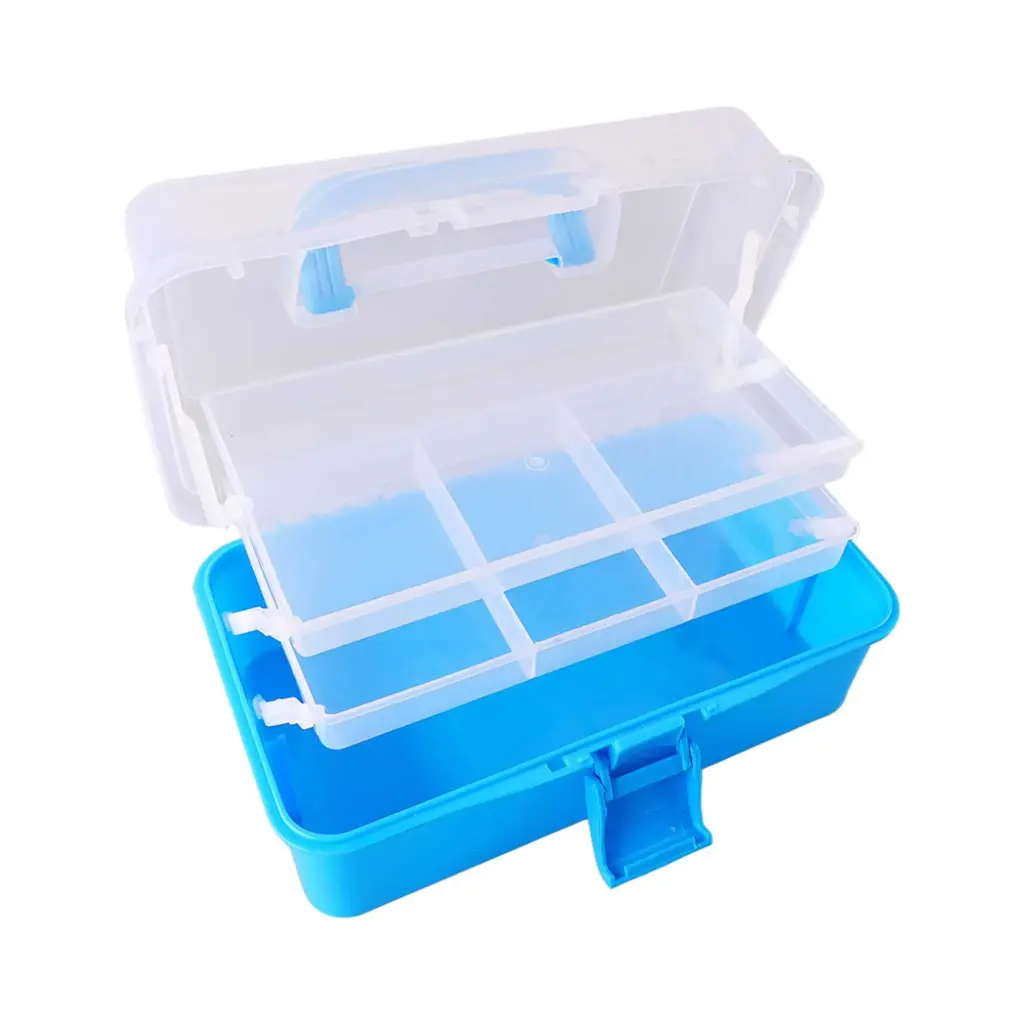 3-Layers Plastic Portage Storage Box (11")