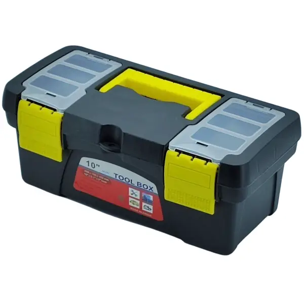Tool Box Plastic 10''