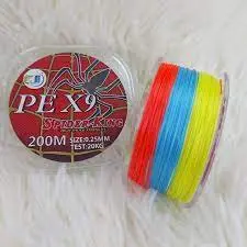 Spider King PE X9 Braided Fishing Line - 200M خيط حرير