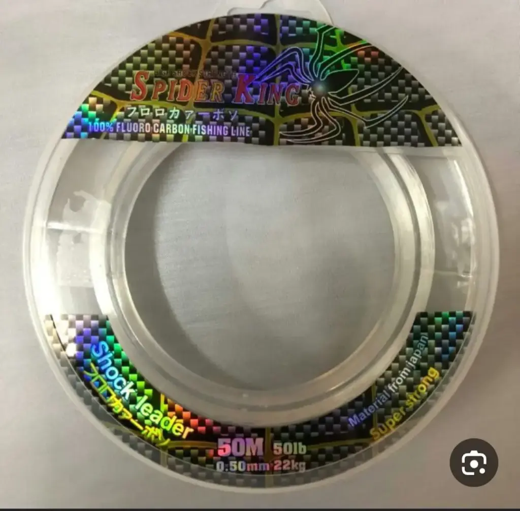 Spider King 100% Fluorocarbon Shock Leader