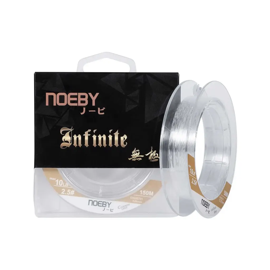 NOEBY Infinite Fluorocarbon Fishing Line - 50m