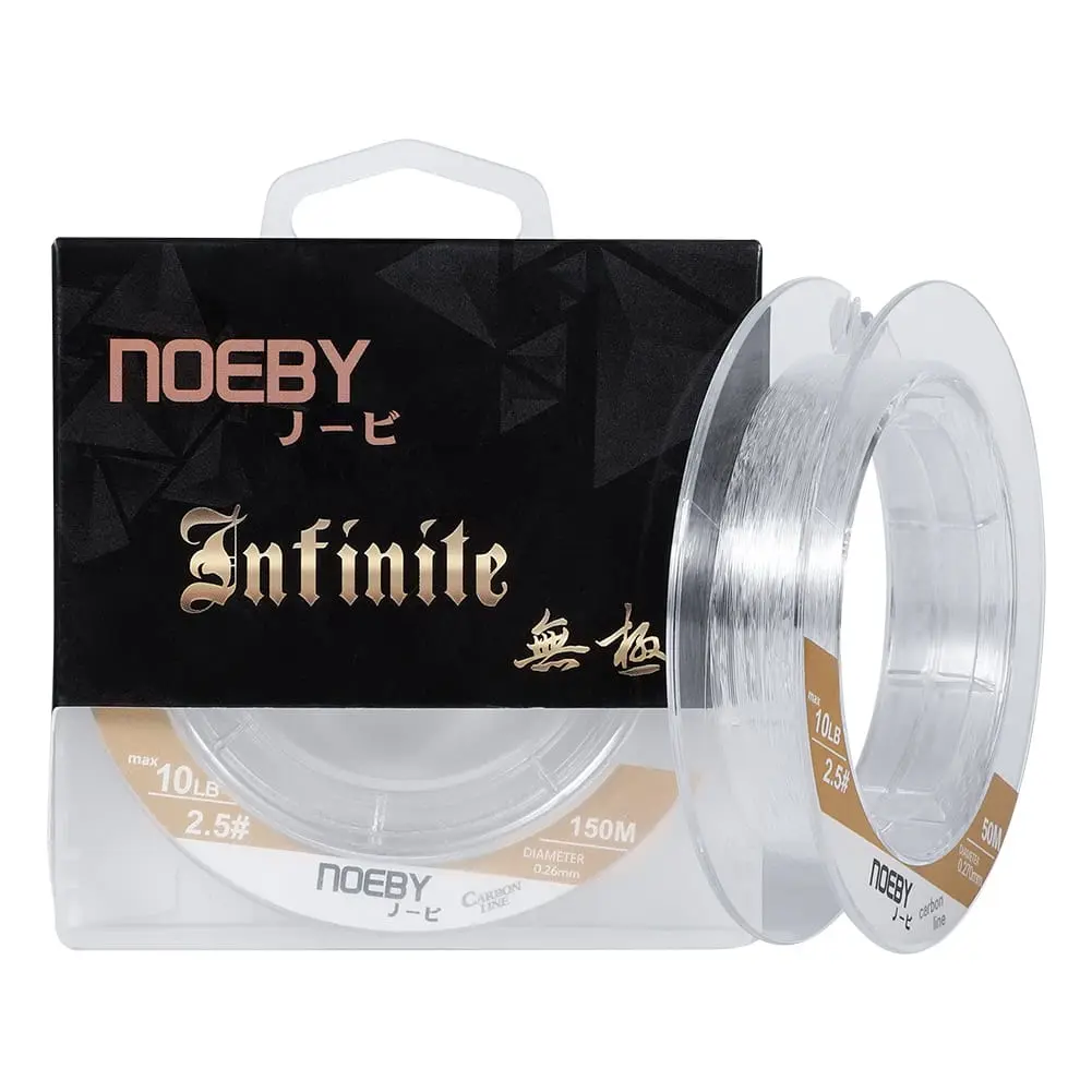 NOEBY Infinite Fluorocarbon Fishing Line - 50m