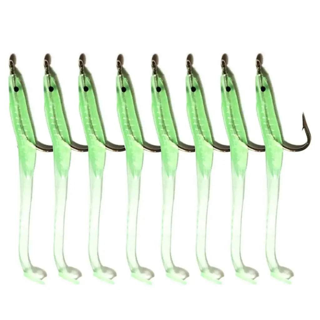 Soft Bait Fishing Lure Set: 6.5cm (8pcs)