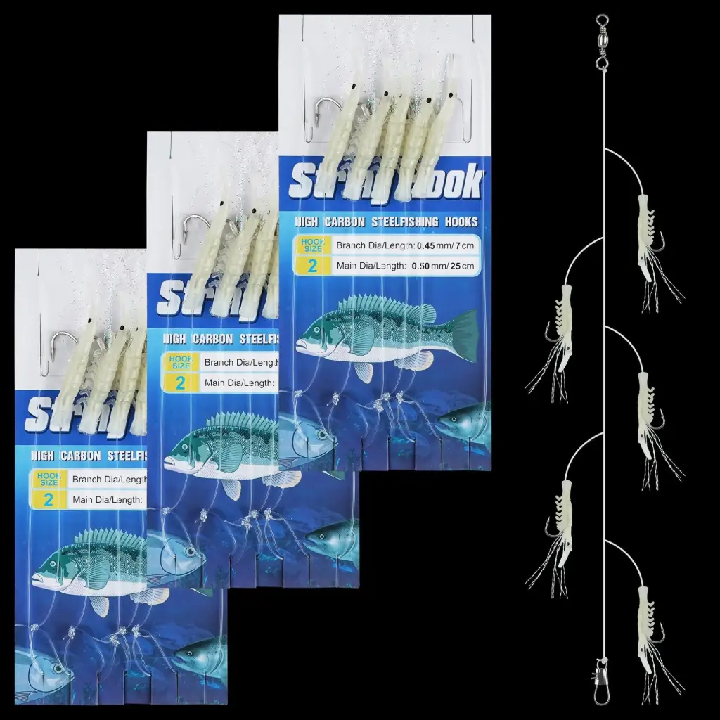 String Hook Fishing Bait Lure Rigs With String 