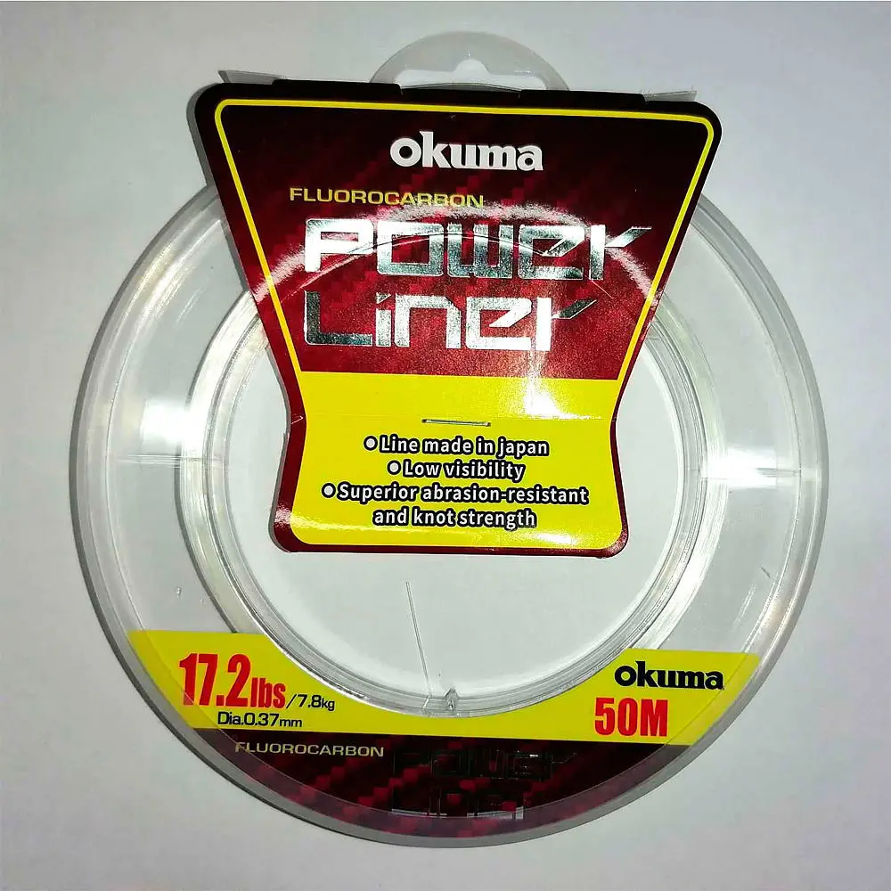 Okuma Power Liner Fluoro carbon 50m