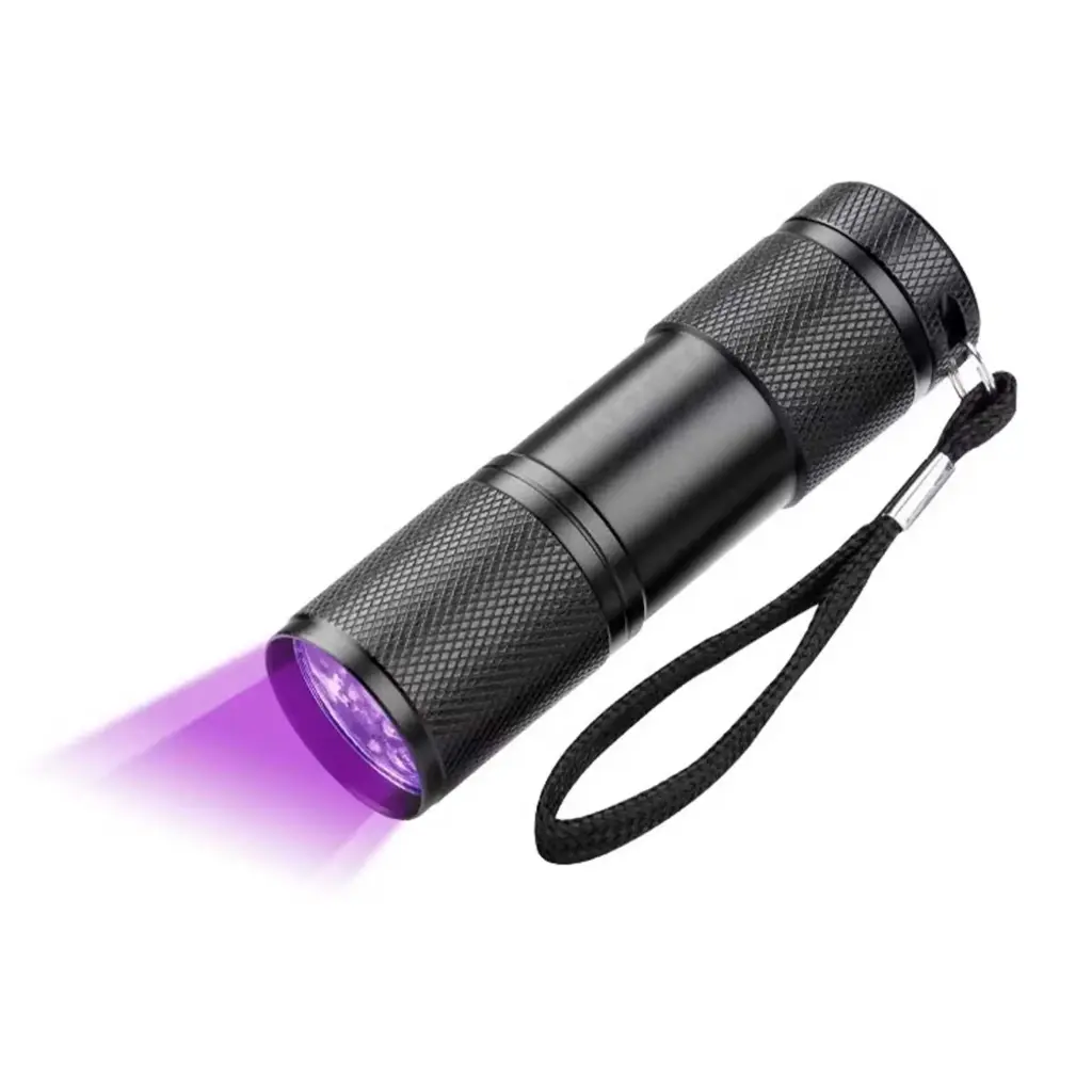 9-LED UV Flashlight