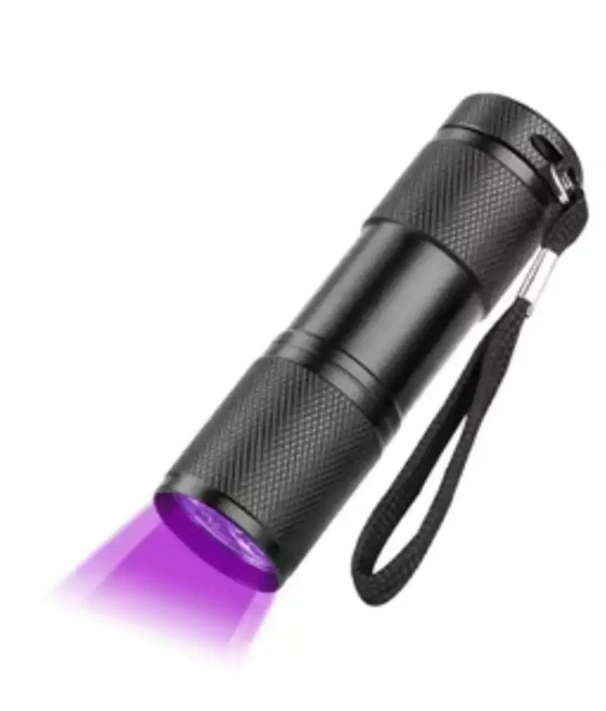 UV Flashlight 9LED 