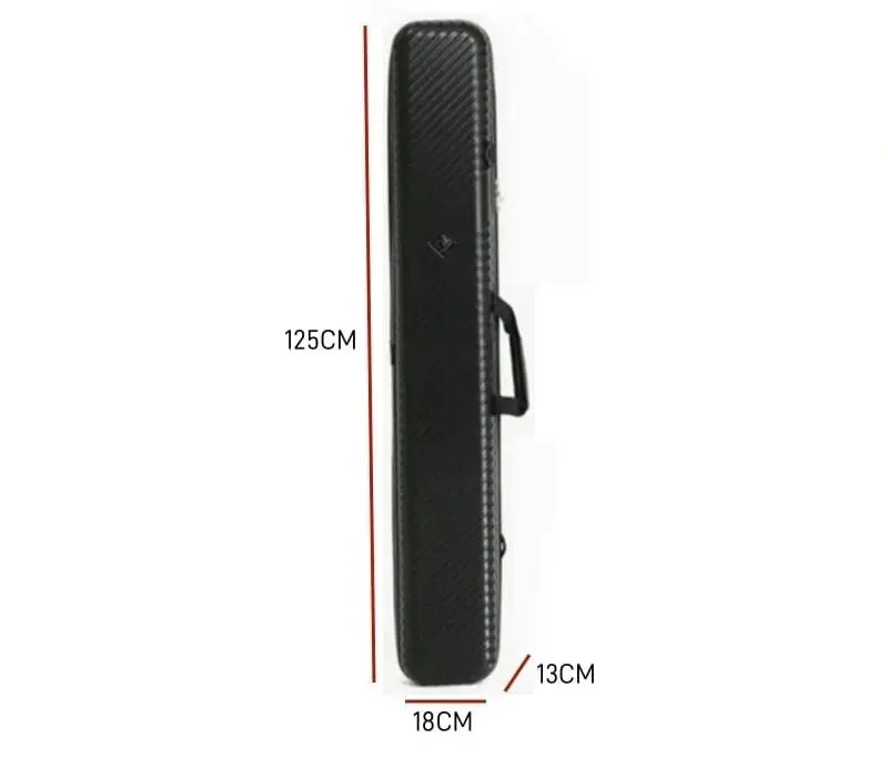 Portable Fishing Tackle Bag 1.25m Fishing Red Case Hard