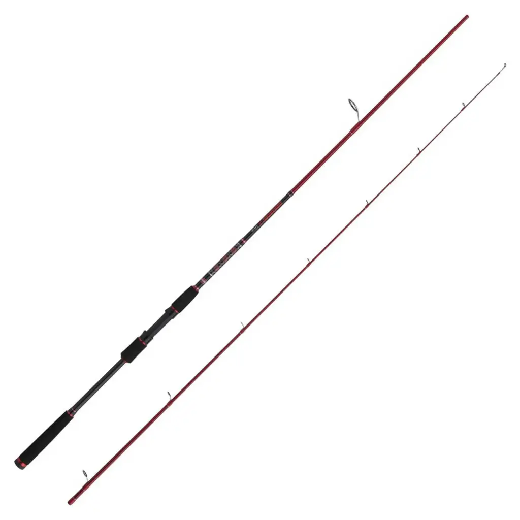 Red Cast Spinning Rod 2.4m (5-28gr)