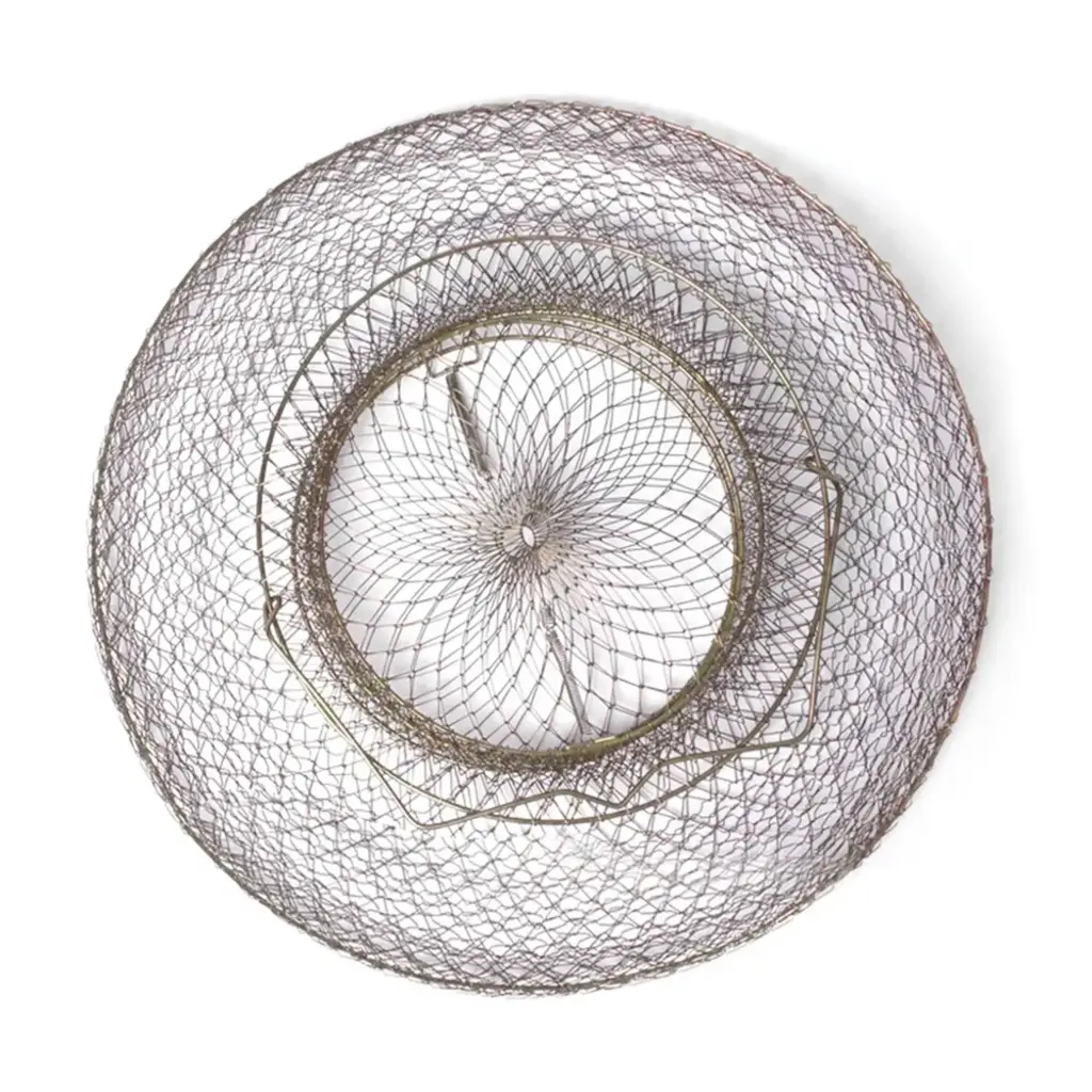 Folding Metal Fish Guard Net (سلة سمك حديد)