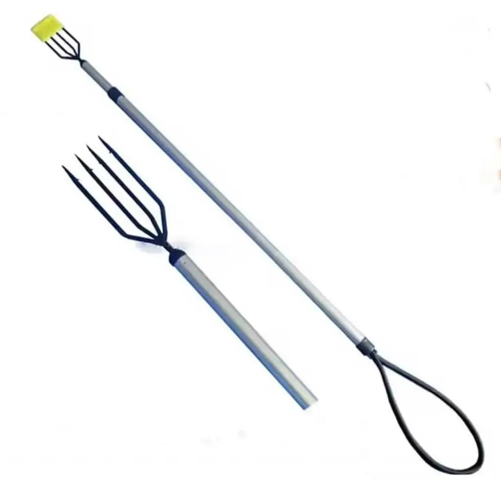 Adjustable Aluminum 4-Prong Fishing Harpoon