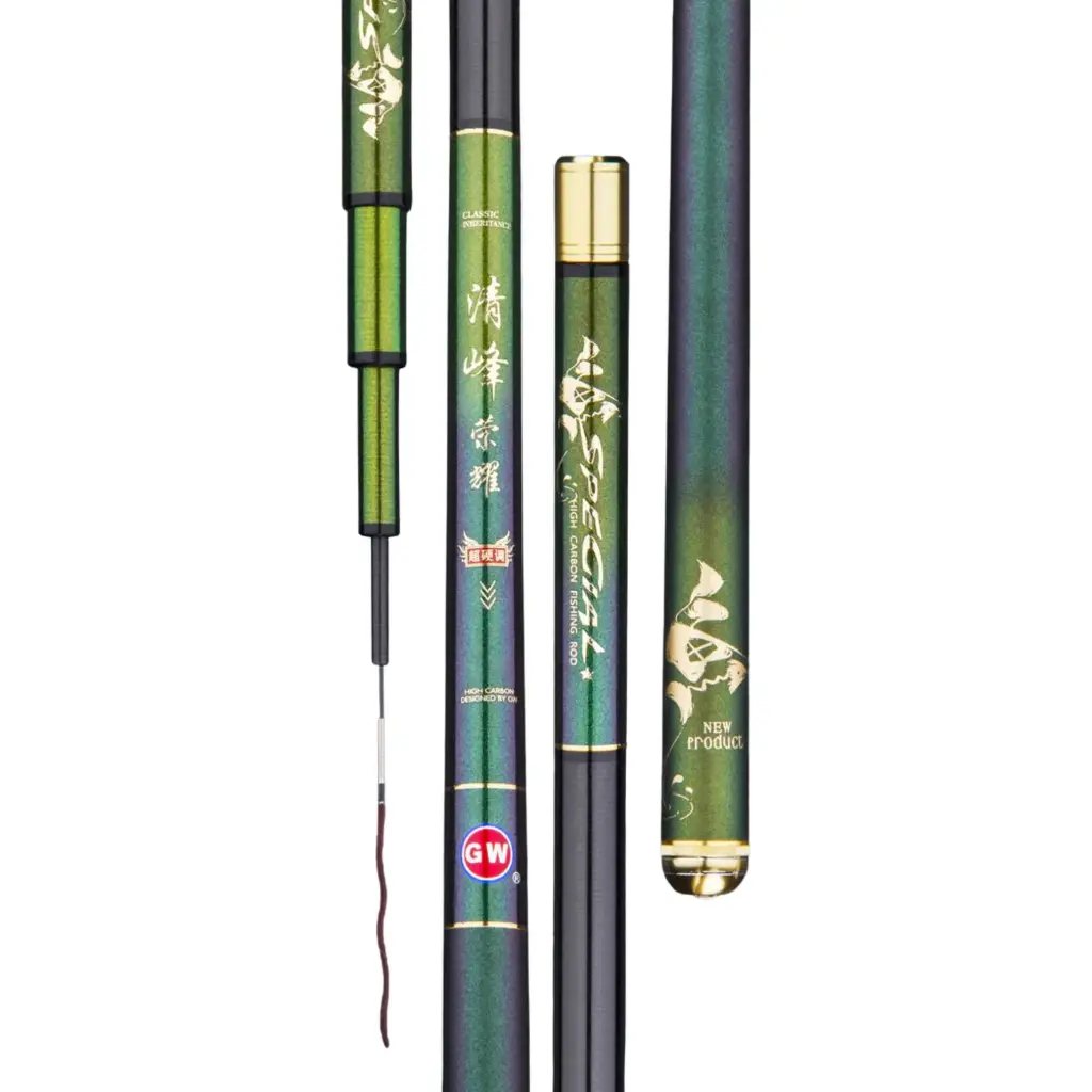 GW Special Power High-Carbon Telescopic Fishing Pole – 8m, 9m & 10m