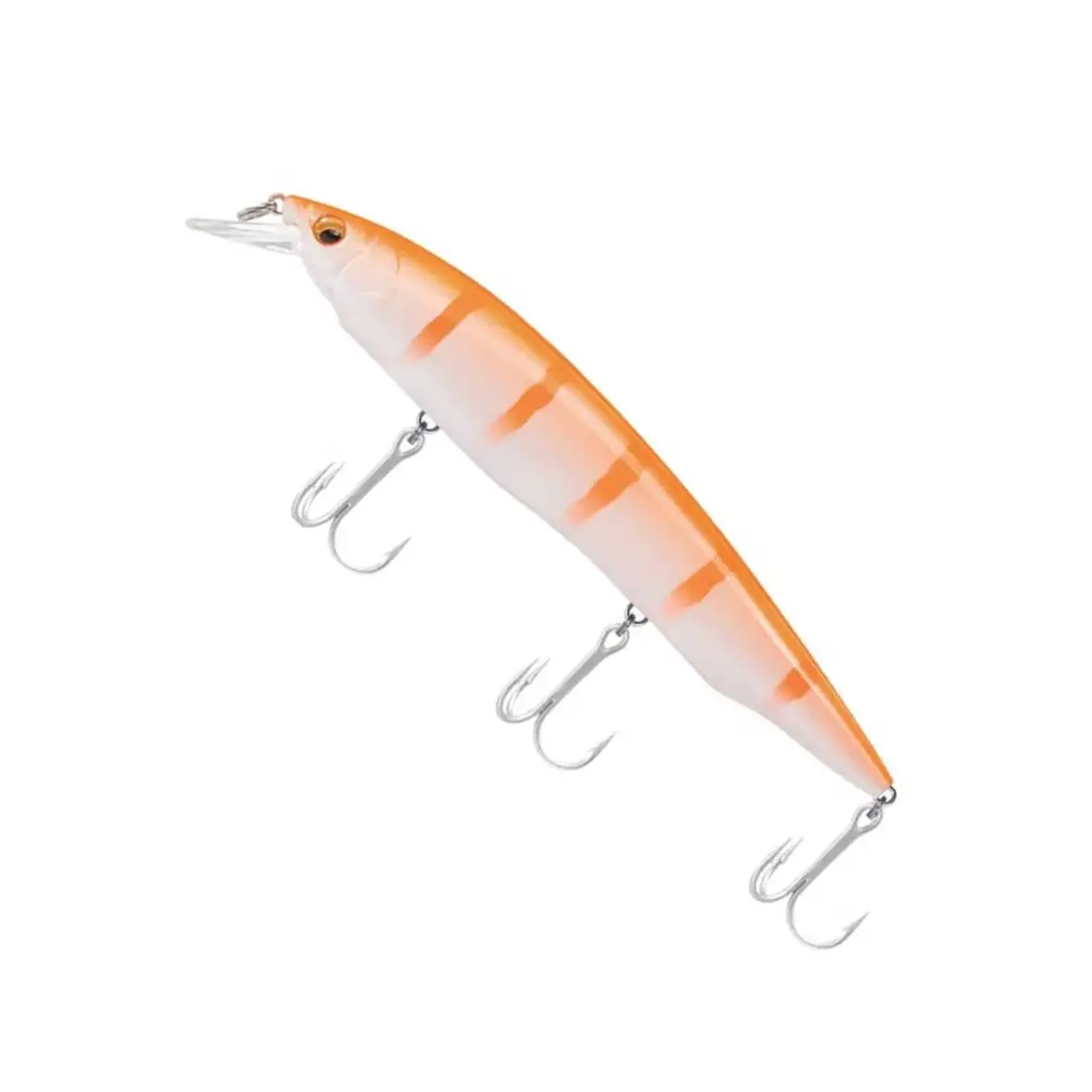 DT5012 13F Pearl Orange Floating Jerkbait 160mm 30g – Pike & Sea Fishing Wobbler
