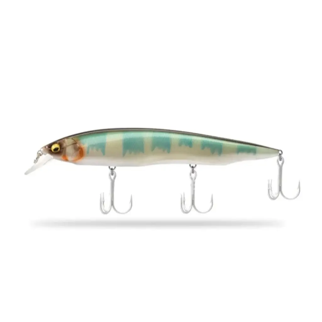 D1DT5012 12F Blue-Green Floating Jerkbait 160mm 30g – Pike & Sea Fishing Wobbler