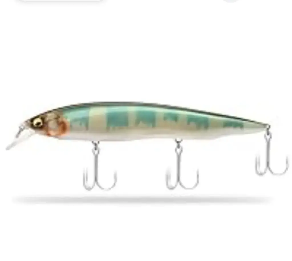 DT5012 12F Blue-Green Floating Jerkbait 160mm 30g – Pike & Sea Fishing Wobbler