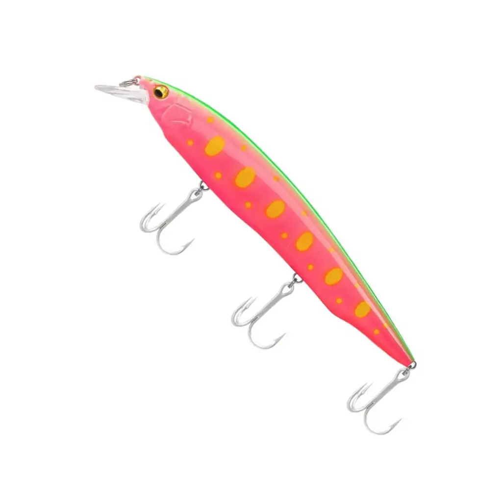 D1DT5012 14F Hot Pink Floating Jerkbait 160mm 30g – Pike & Sea Fishing Wobbler