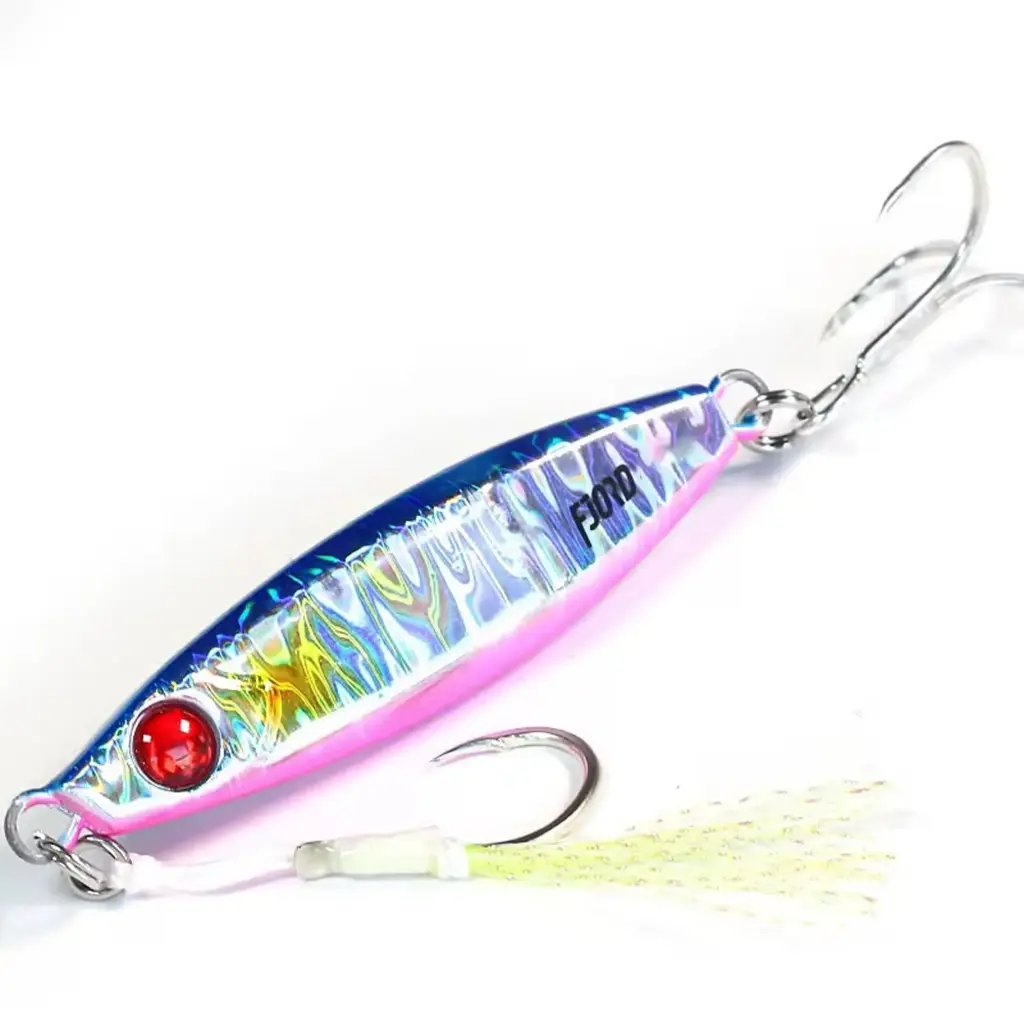 Fjord FJL6304 Metal Jig 40g – Colour 1# Blue Silver Holographic Sinking Lure