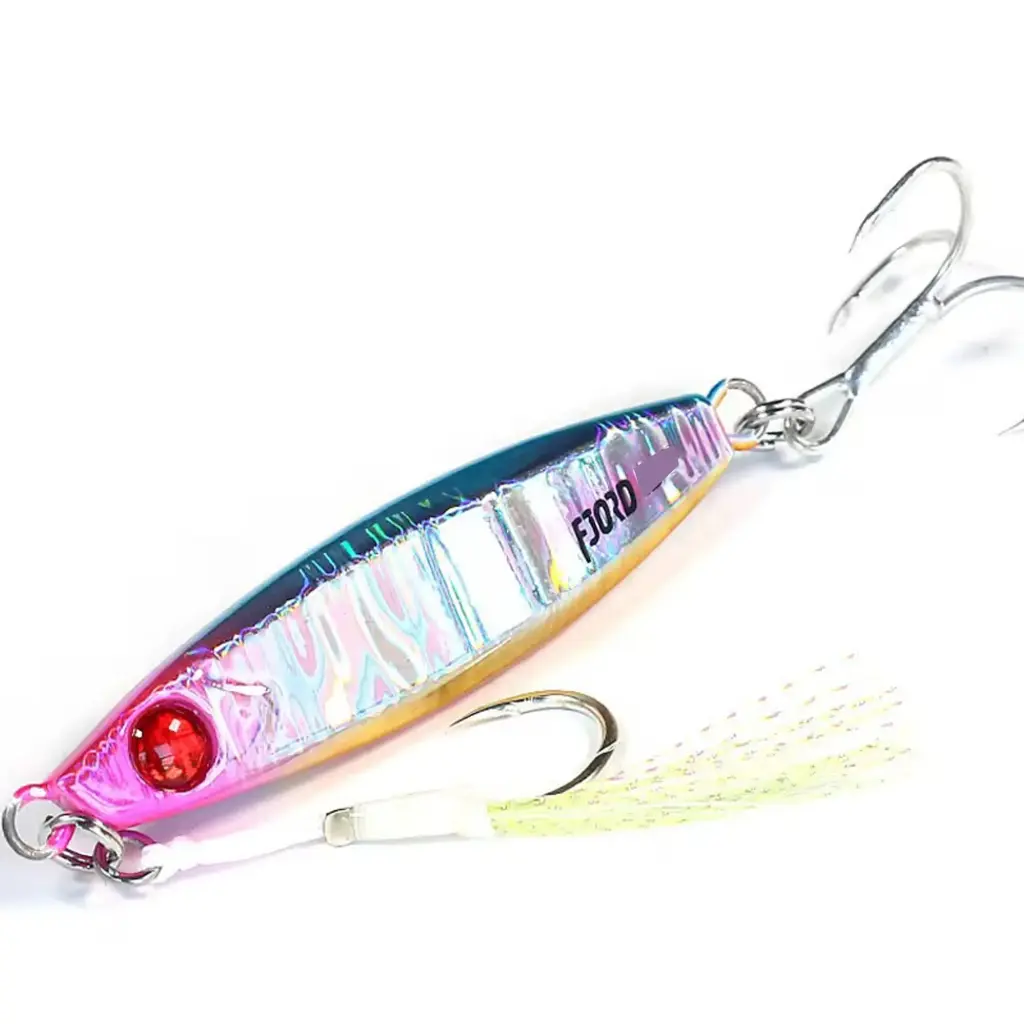 Fjord FJL6304 Metal Jig – 40g, 60g & 80g | Holographic Saltwater Lure – Colours 4#, 1# & 5#
