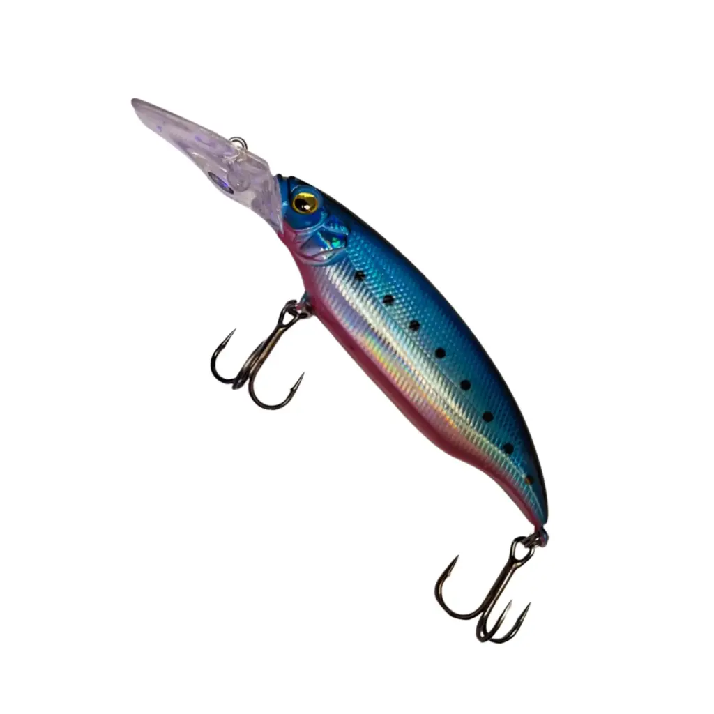 D1 DT5013 07 Fishing Lure – 80mm 11.5g Deep-Diving Minnow Hard Bait