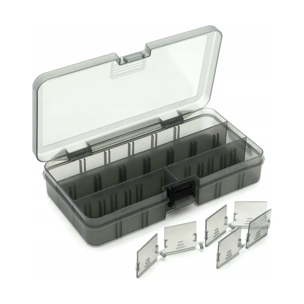 Fishing Tackle Box with Adjustable Dividers – Compact Lure & Accessories Organizer