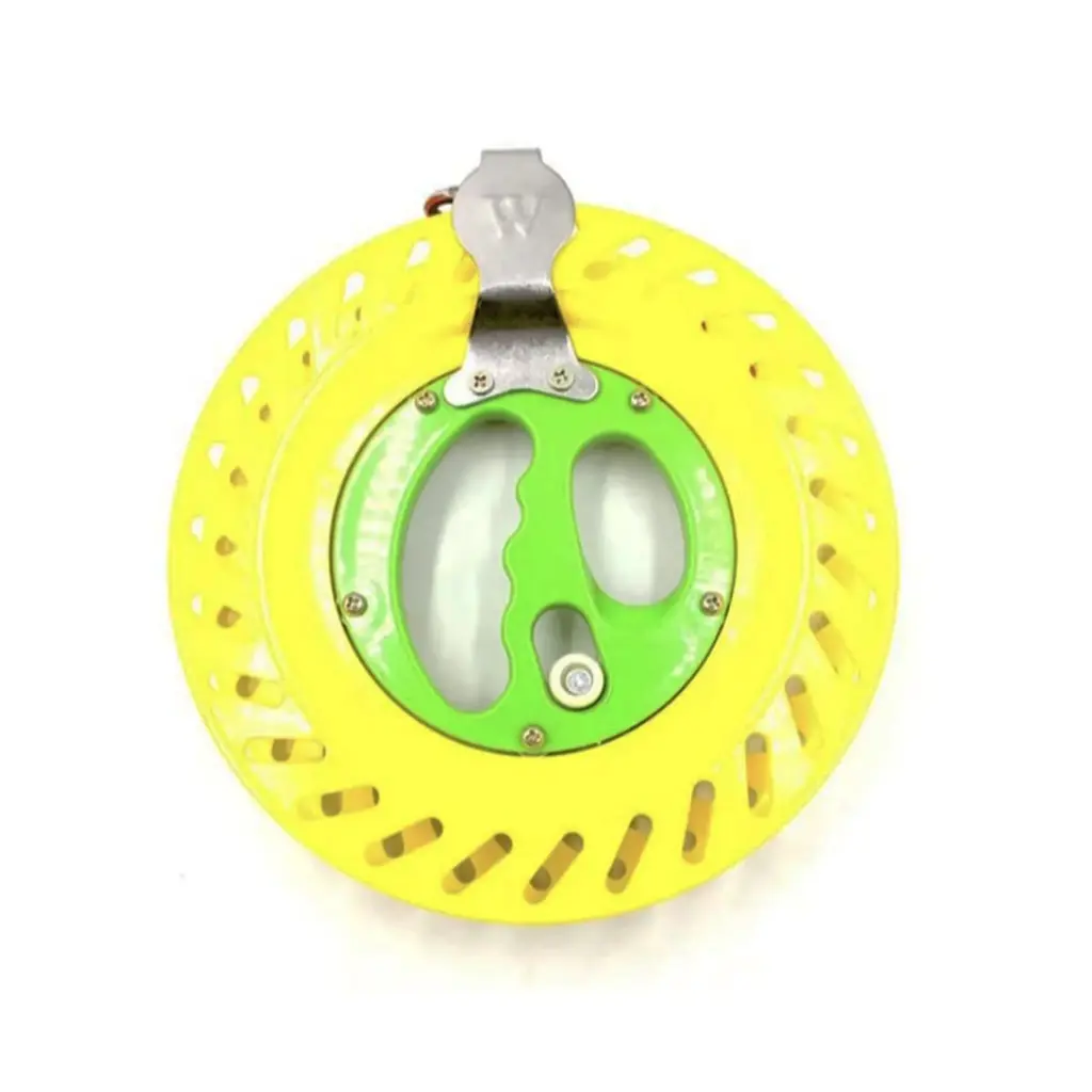 Hand Fishing Reel with 300m Silk Fishing Line – Manual Fishing Spool for Handline, Shore & Boat Fishing