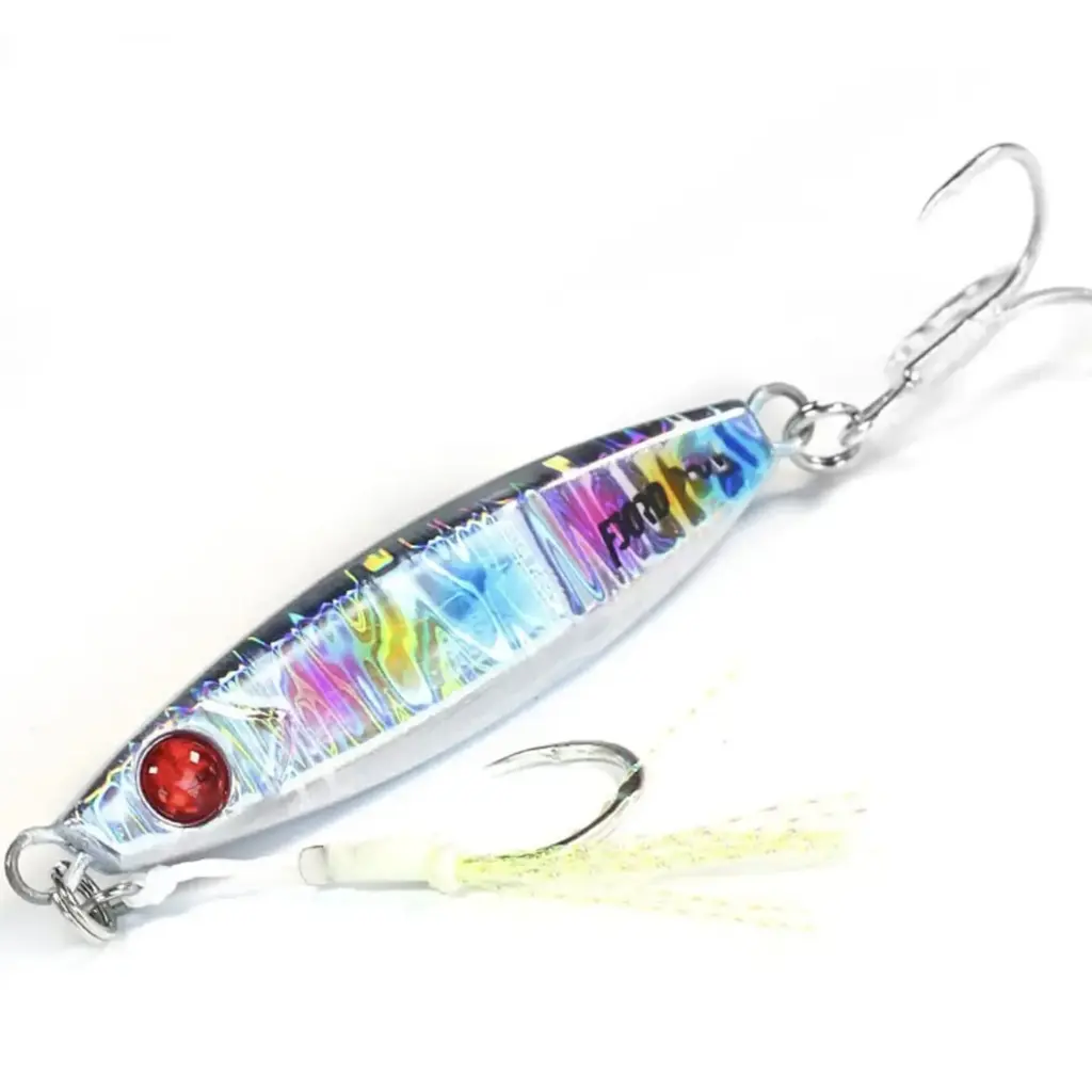Fjord FJL6304 Metal Jig 80g – Colour 5# Glow-in-the-Dark Saltwater Jigging Lure
