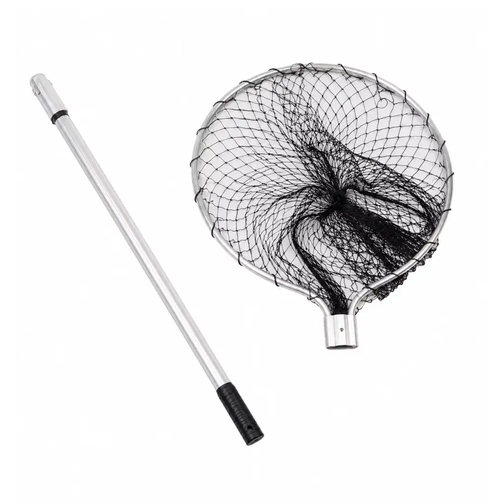 Telescopic Fishing Landing Net – Foldable Fish Net with Long Handle for Shore, Boat & Freshwater Fishing