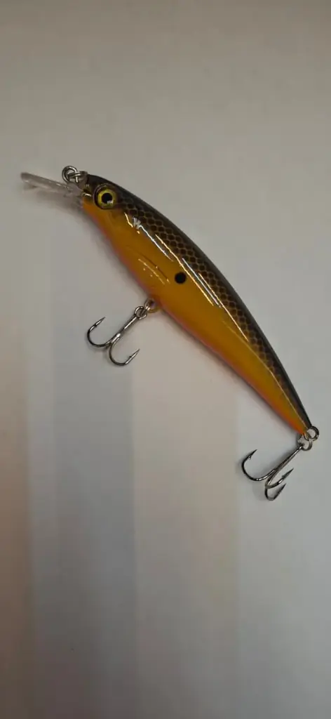 Premium Minnow Fishing Lure 11cm 15g - Har Bait with Treble Hooks for Saltwater & Freshwater Fishing (104)
