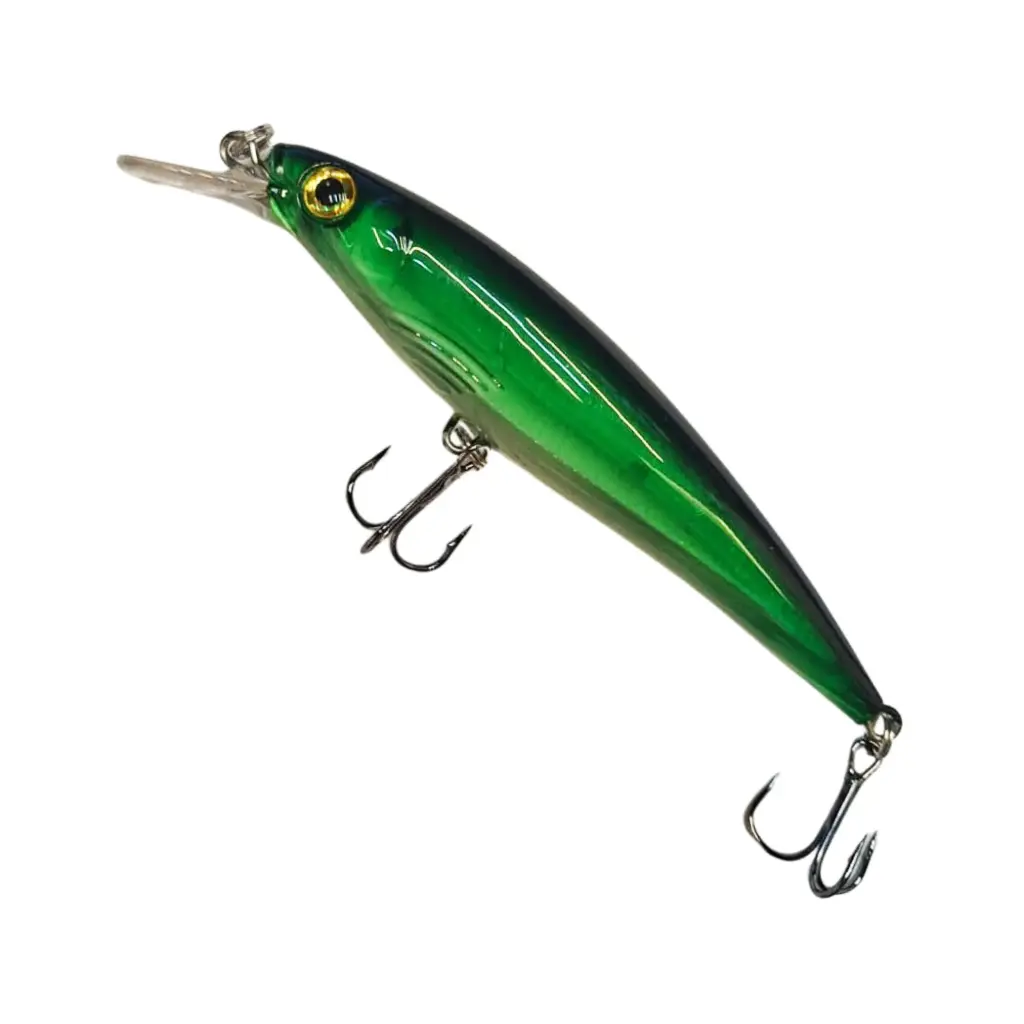 Premium Minnow Fishing Lure 11cm 15g - Har Bait with Treble Hooks for Saltwater & Freshwater Fishing (106)