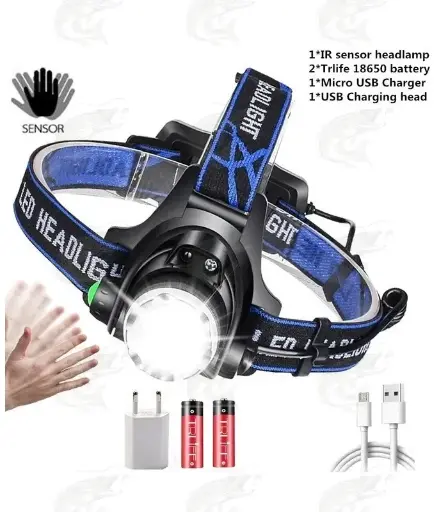 Rechargeable Sensor LED Headlamp