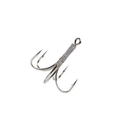 High-Carbon Steel Treble Fishing Hooks