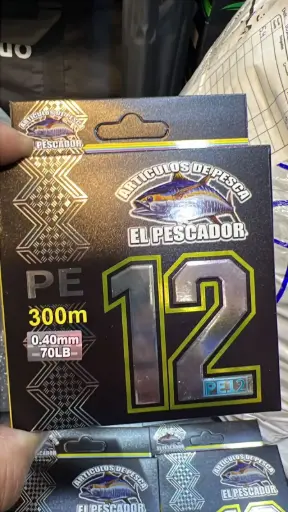 El Pescador PE 12 Braided Fishing Line – 300m