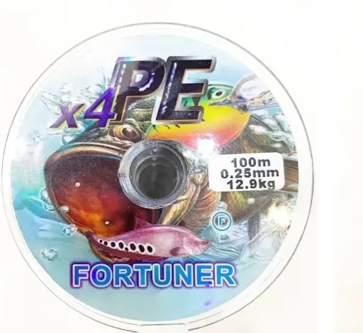 Fortuner x4 PE Braided Fishing Line - 100M خيط حرير