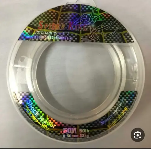Spider King 100% Fluorocarbon Shock Leader