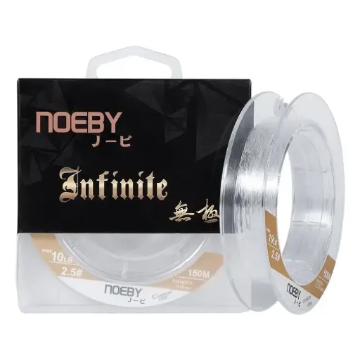 NOEBY Infinite Fluorocarbon Fishing Line - 50m