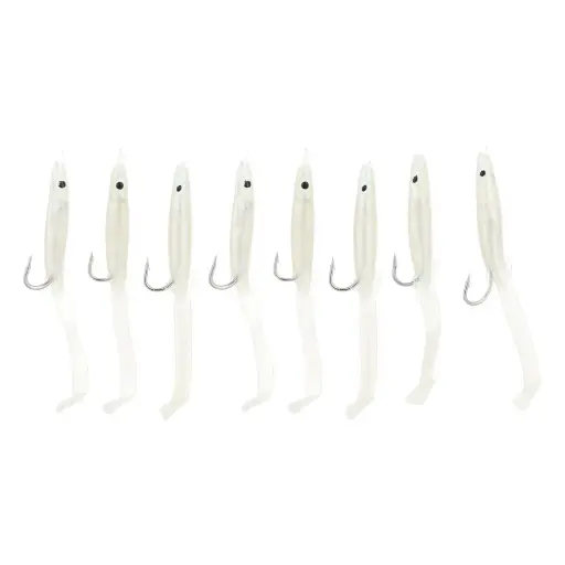 Soft Fishing Lure AR76-1# – Realistic Paddle Tail Swimbait for Saltwater & Freshwater | 55mm 10pcs / 65mm 8pcs