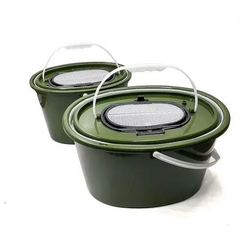 Portable Bilayer Fishing Bucket 