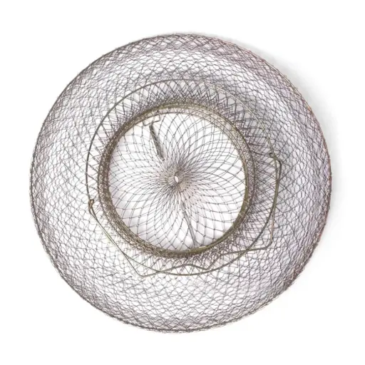 Folding Metal Fish Guard Net (سلة سمك حديد)