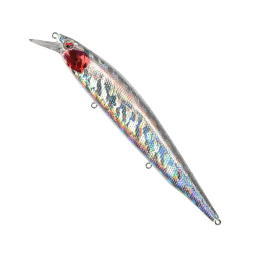 DT5012 05F Holographic Silver Floating Jerkbait 160mm 30g – Pike & Sea Fishing Wobbler