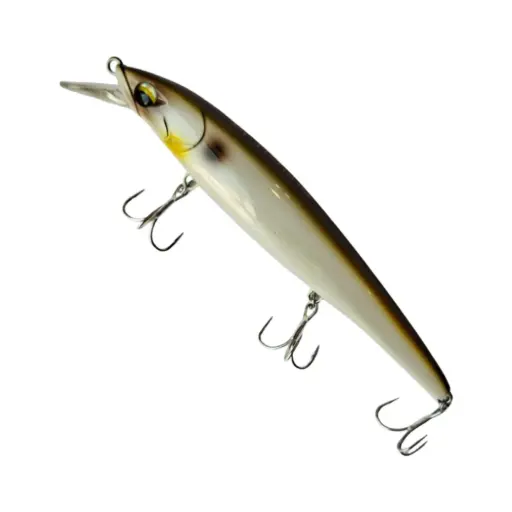 D1 DT5015 012 Natural Brown Pearl Long-Casting Minnow 130mm 27g – Sinking Jerkbait Lure