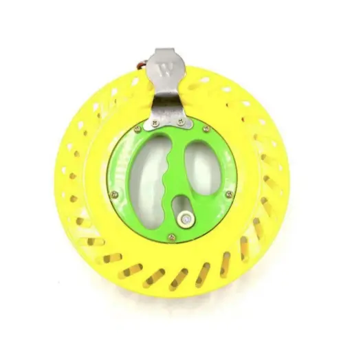 [EPA//] Hand Fishing Reel with 300m Silk Fishing Line – Manual Fishing Spool for Handline, Shore & Boat Fishing